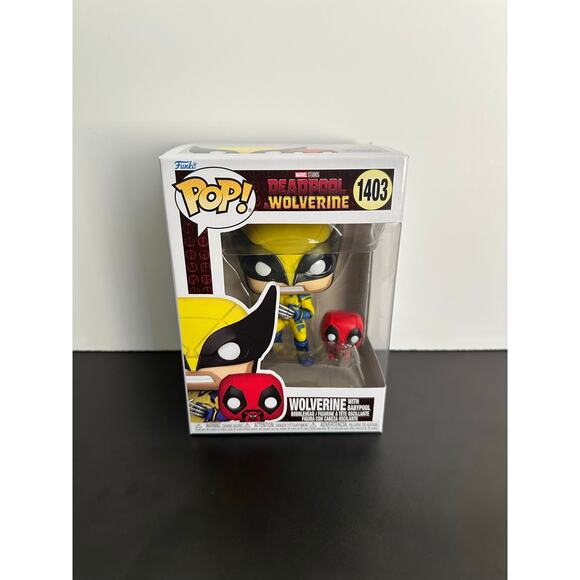 Wolverine with Babypool #1403 – Deadpool & Wolverine Funko Pop - Picture 1 of 6